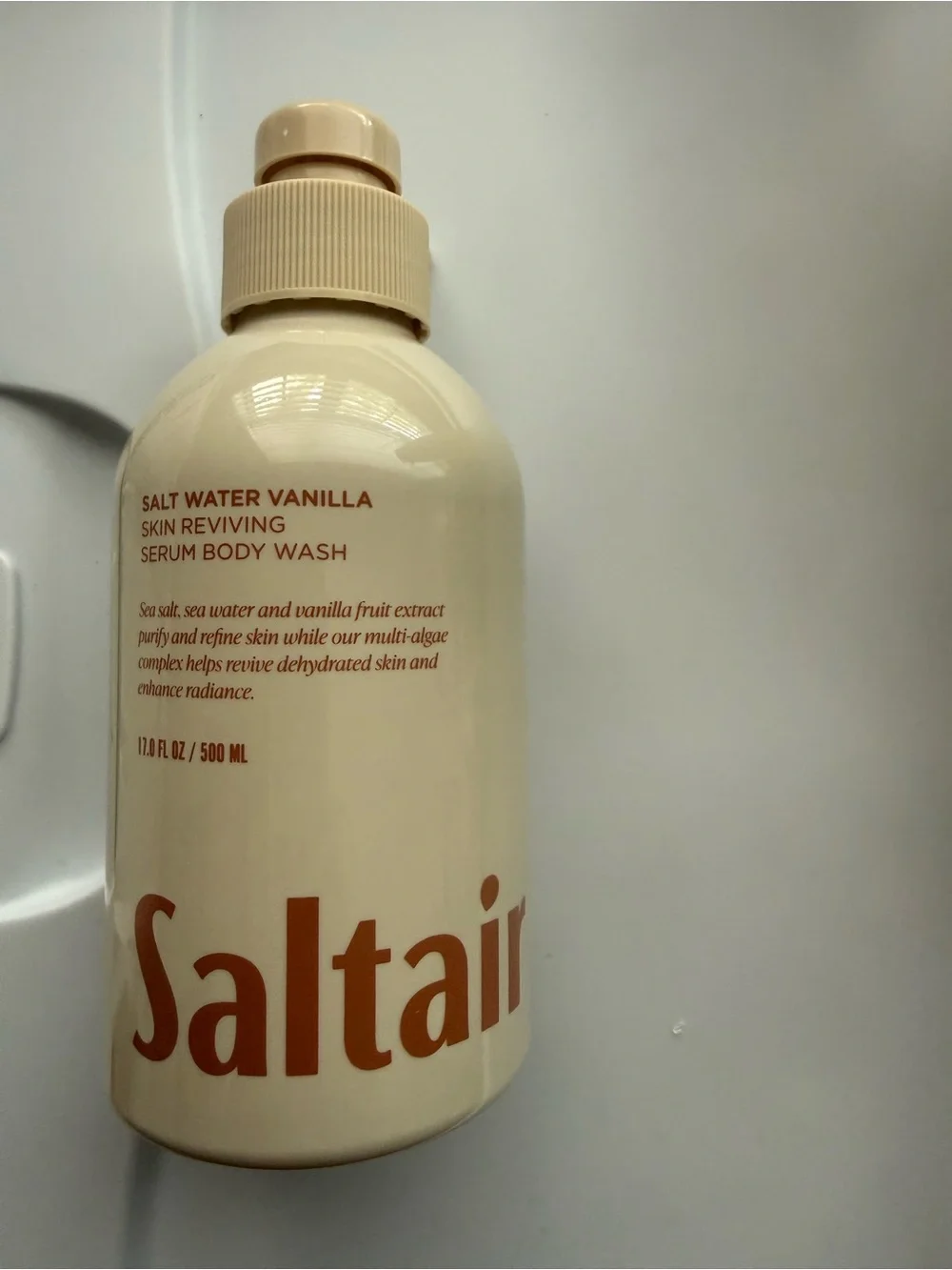 Saltair Salt Water Vanilla Skin Reviving Serum Body Wash